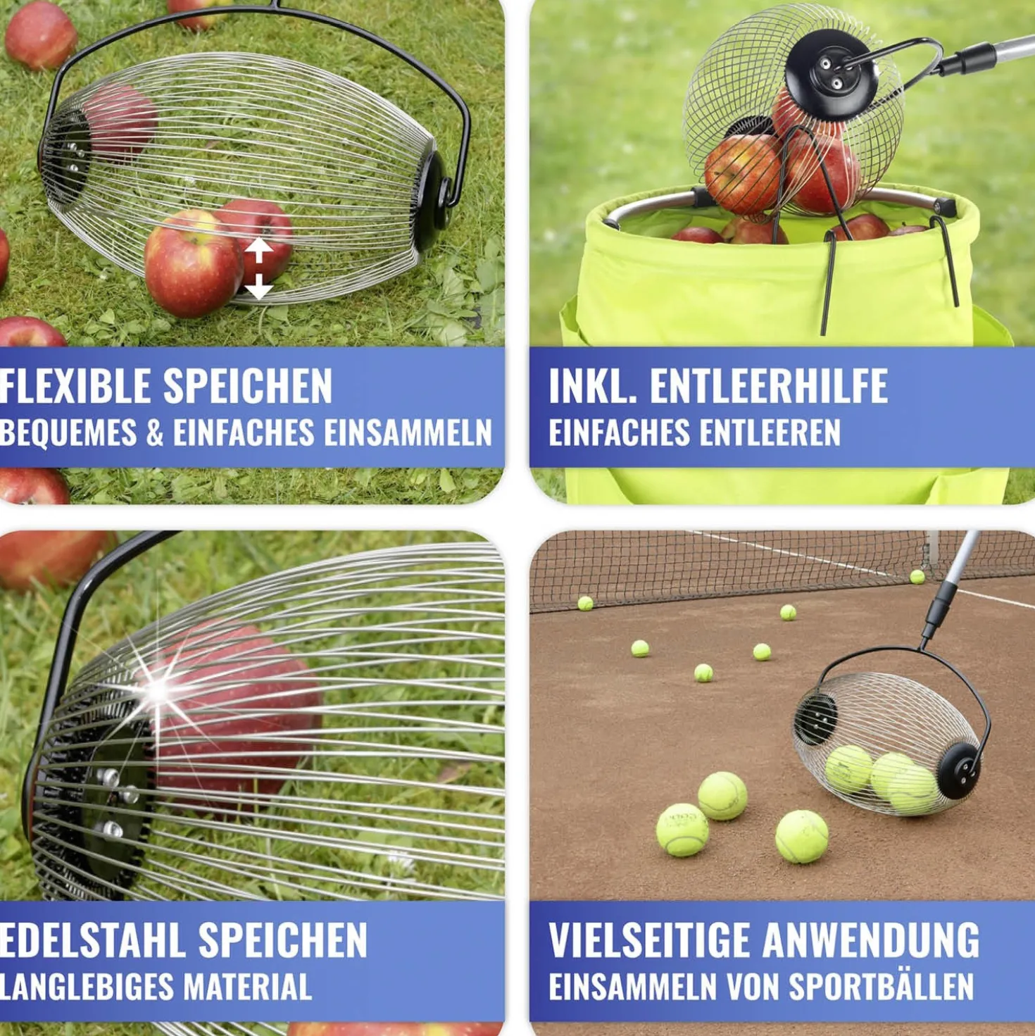Rollsammler mit Teleskopstiel MAXIMEX