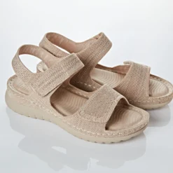 Sandale „Tami" beige