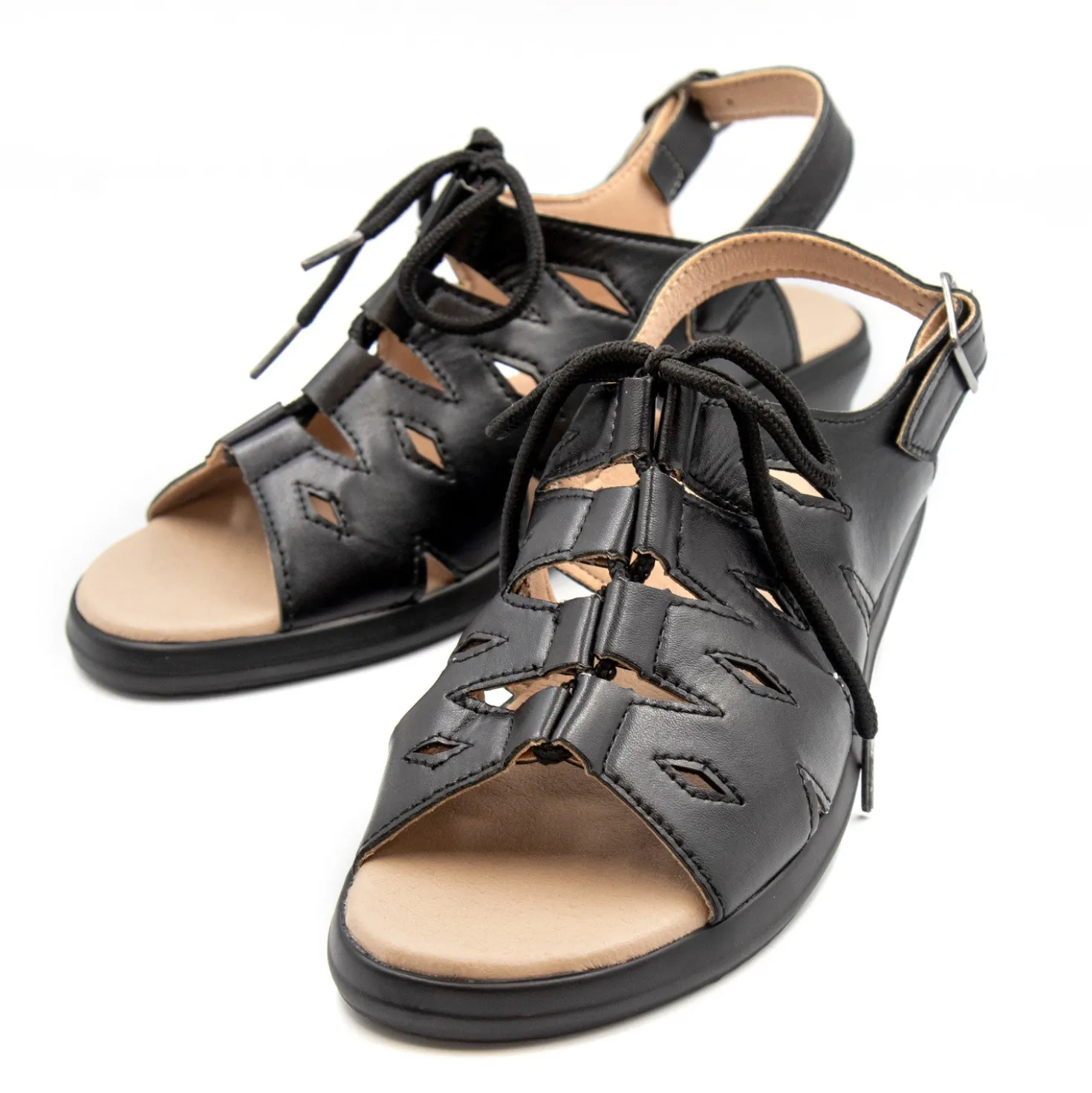 Sandalette "Dana" schwarz