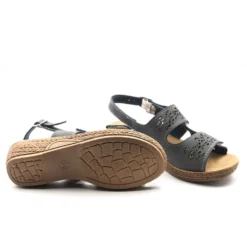 Sandalette "Katy" blau