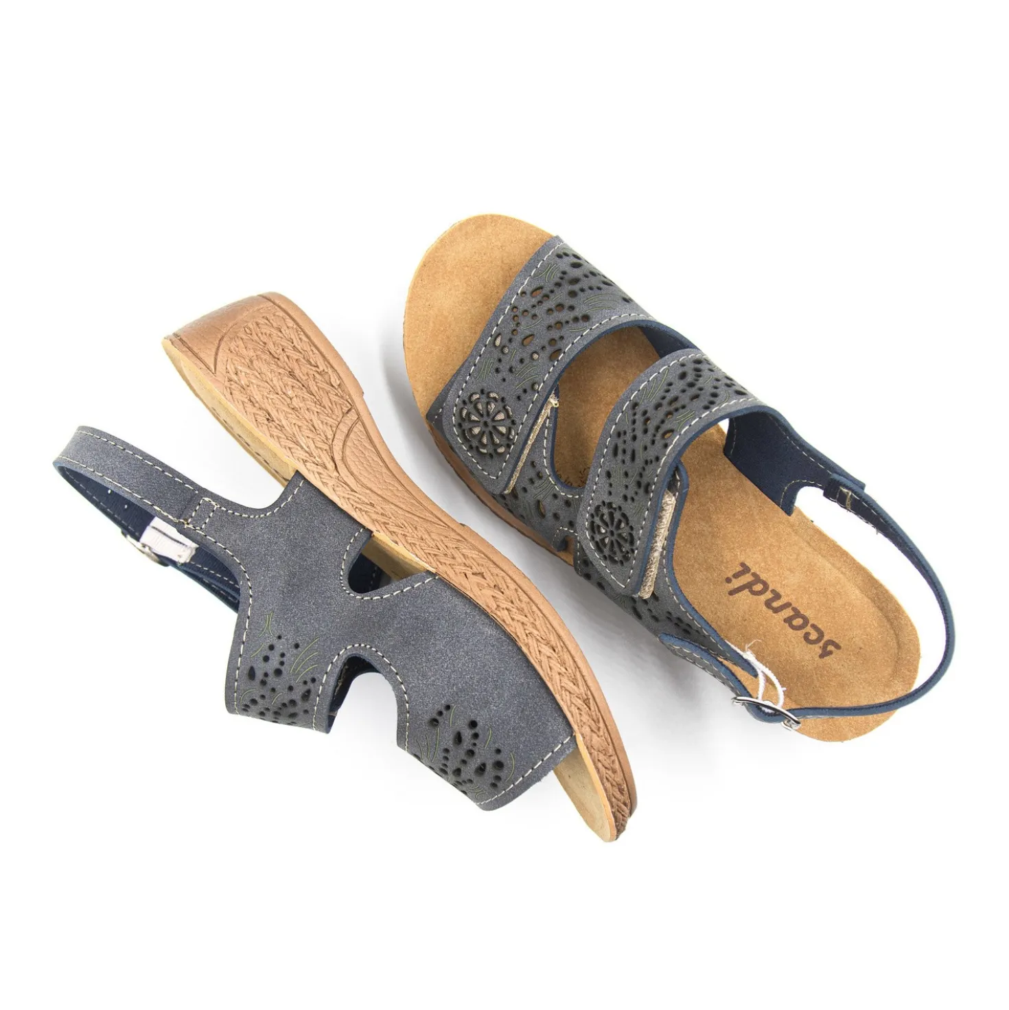 Sandalette "Katy" blau