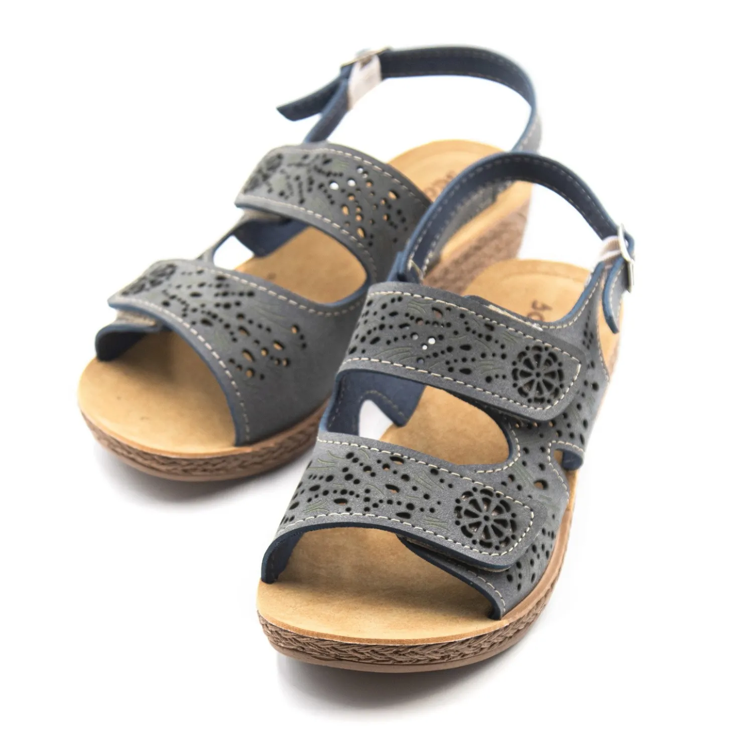 Sandalette "Katy" blau