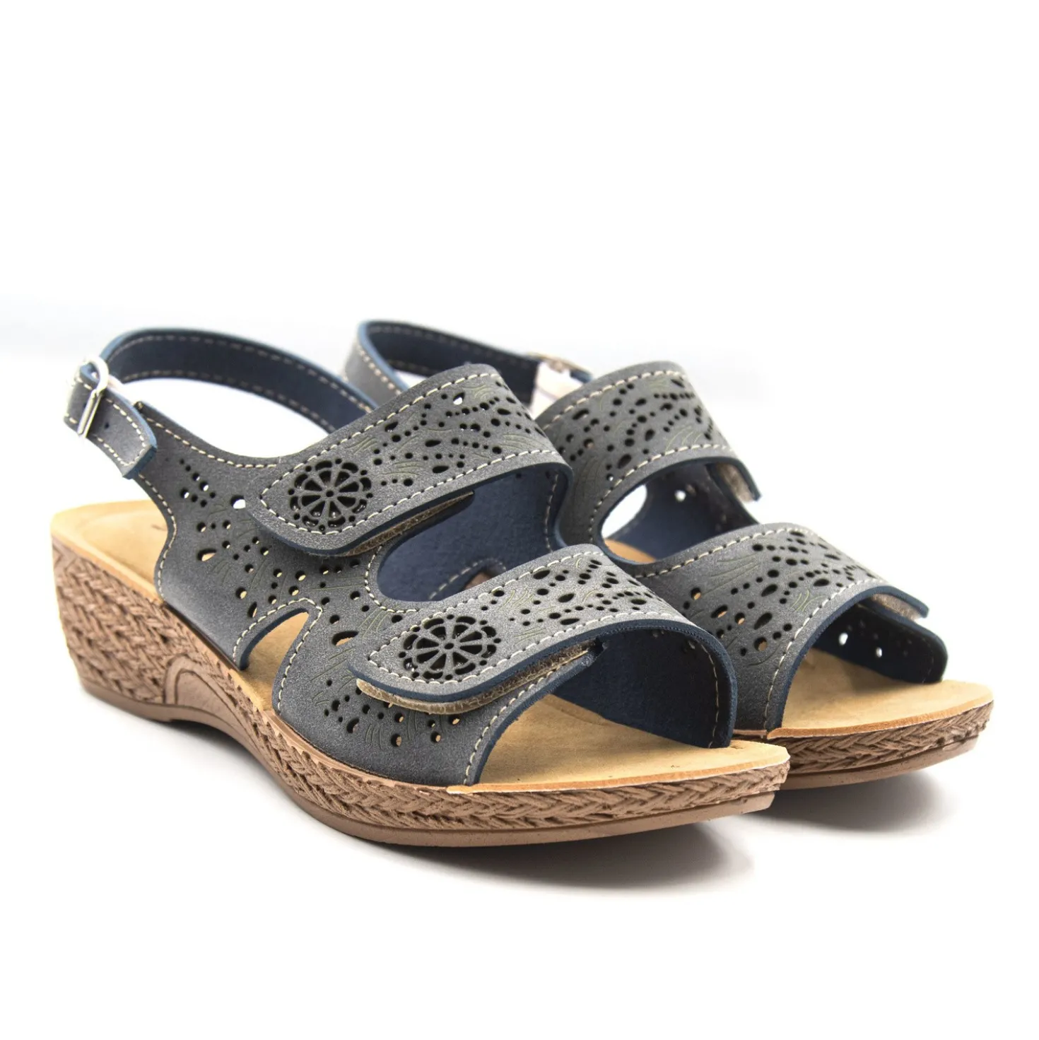 Sandalette "Katy" blau