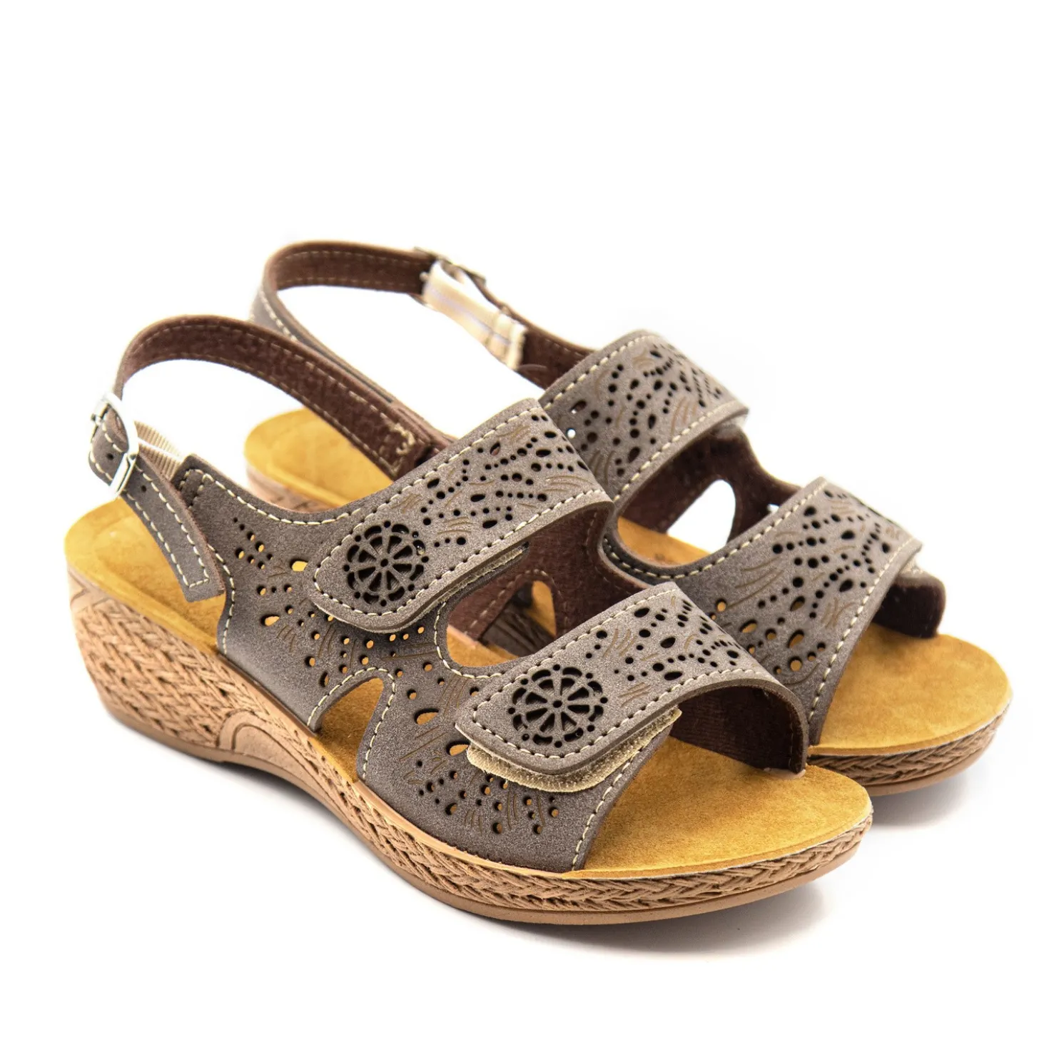 Sandalette "Katy" braun