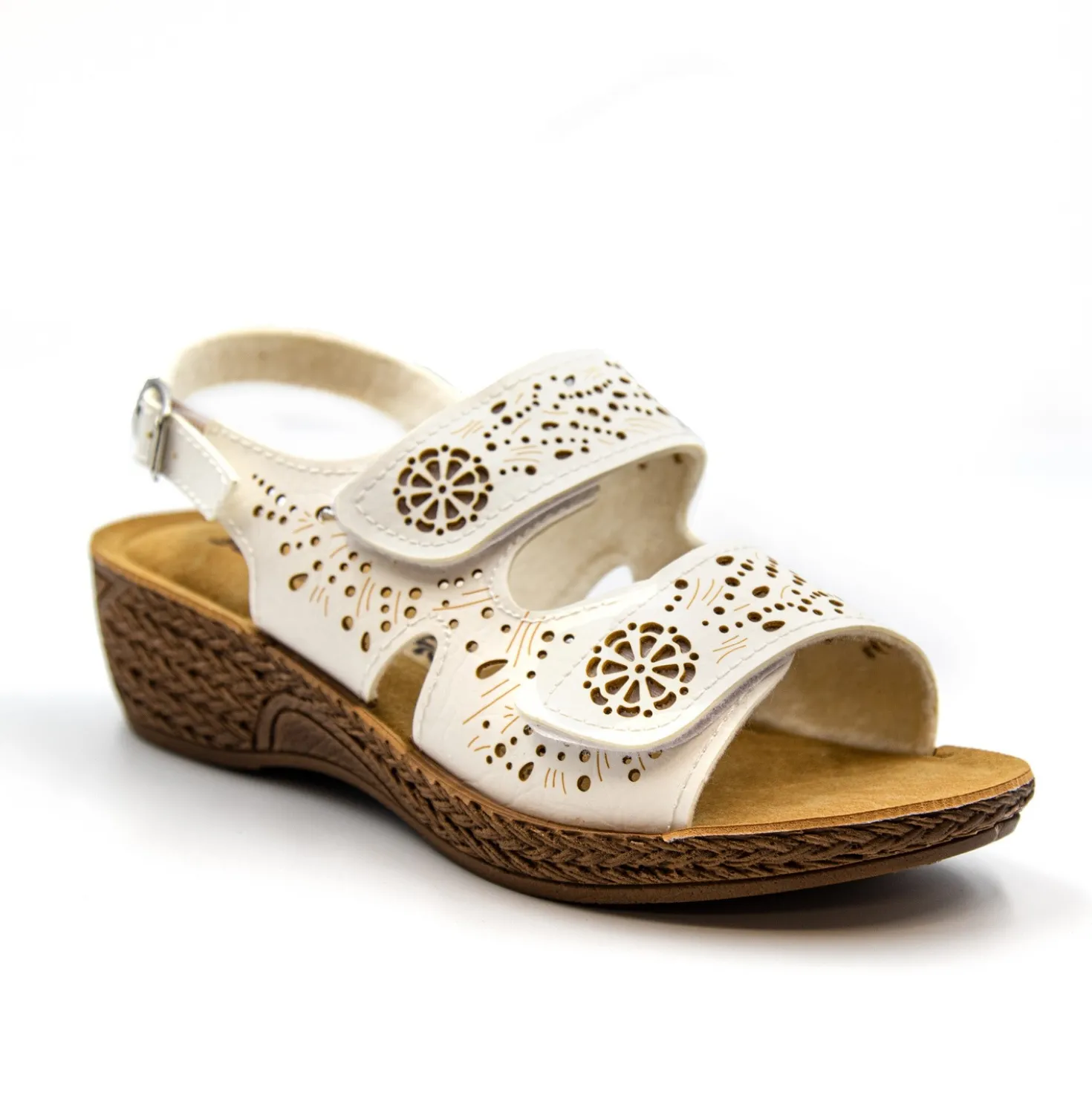 Sandalette "Katy" weiß