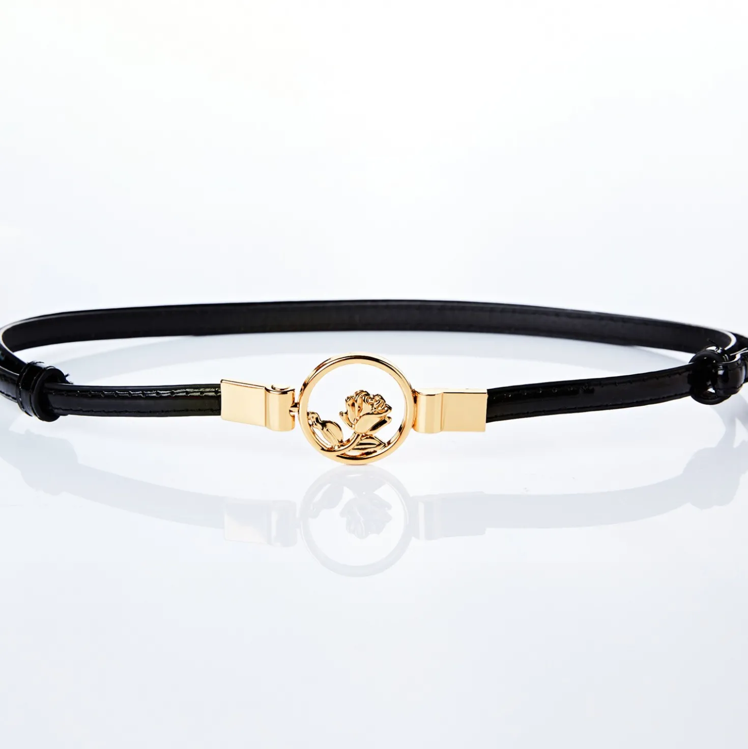 Schmuck-Gürtel verstellbar schwarz