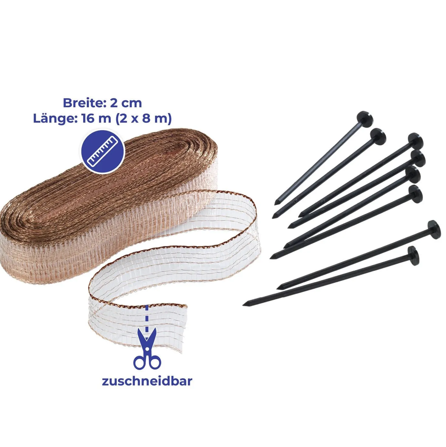 Schnecken-Stopp 8 m 2er Set MAXIMEX