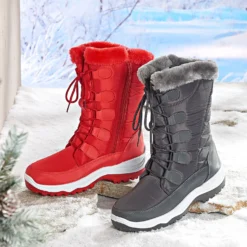 Schneestiefel "Elsbeth" anthrazit