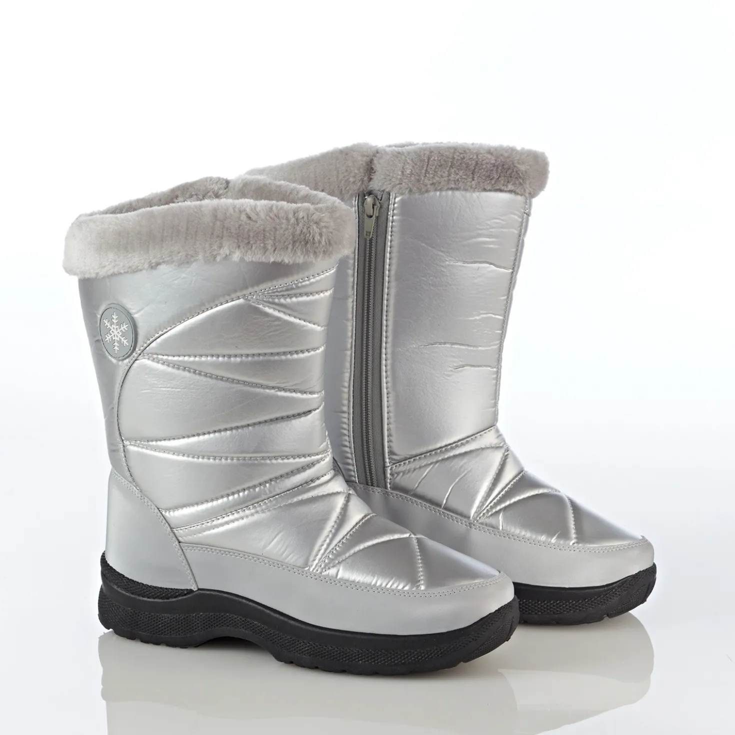 Schneestiefel "Roxy" grau