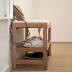 Schuhbank „Acina“ Akazienholz WENKO