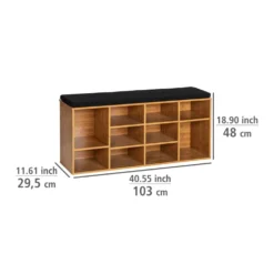 Schuhbank „Loft“ mit Sitzpolster WENKO