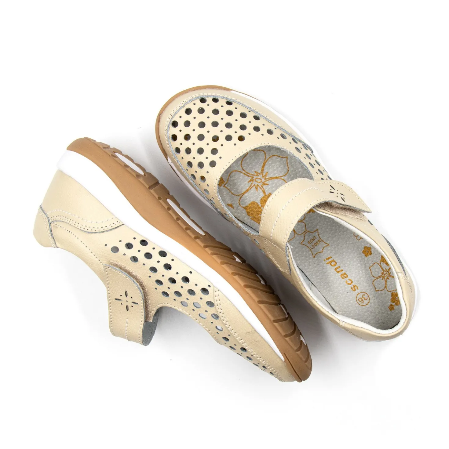 Schuh "Susan" beige