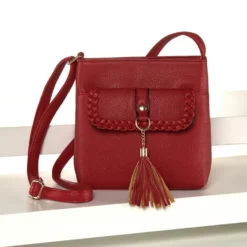 Schultertasche "Kathi" rot