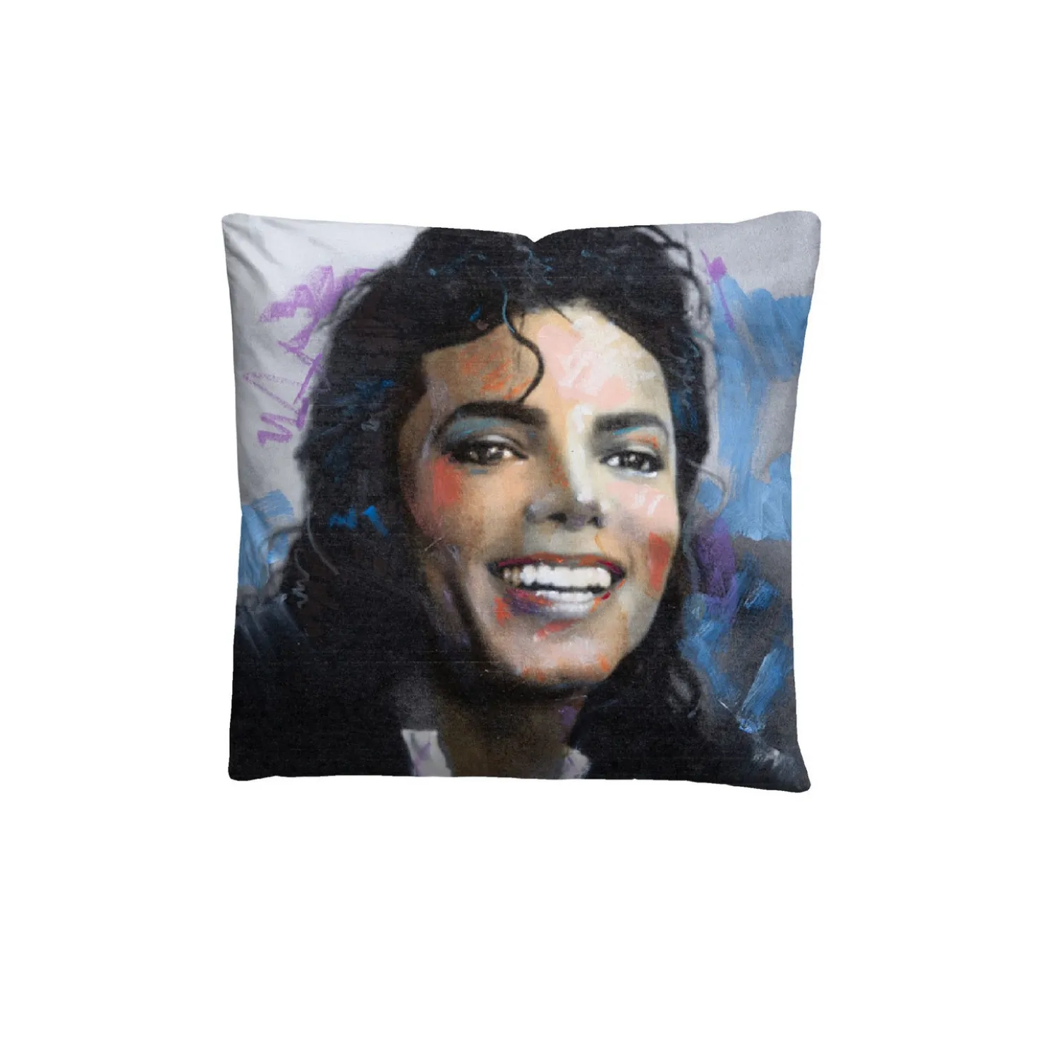 SID MAURER Mikrofaser Bettwäsche Michael Jackson silber/grau, 1x 155x220 cm + 1x 80x80 cm
