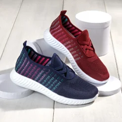 Sneaker elastisch, dunkelblau