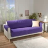 Sofaüberwurf 3-Sitzer lila