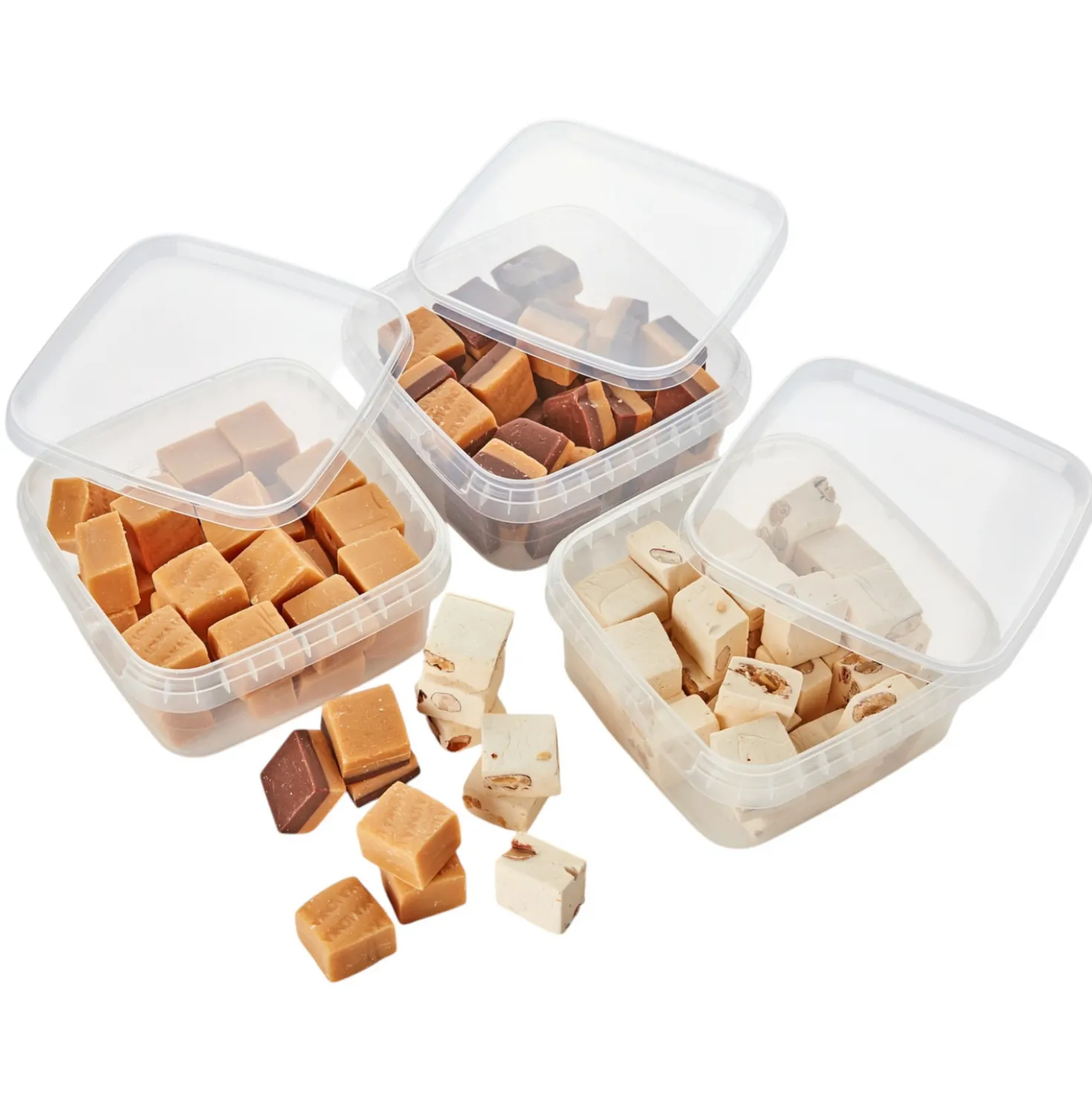 Soft-Nougat mit Mandeln in Frischhaltebox 300g