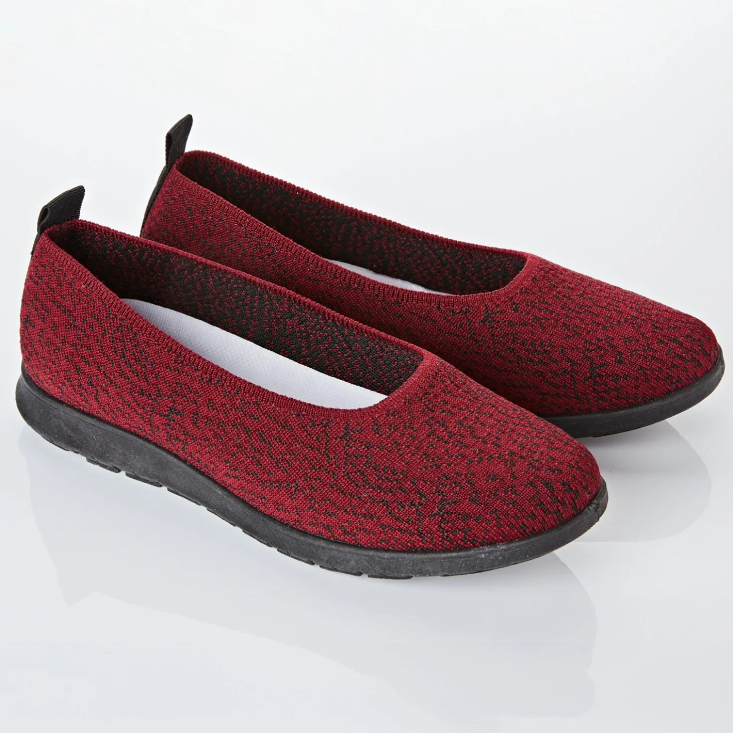 Soft-Slipper "Vicky" bordeaux