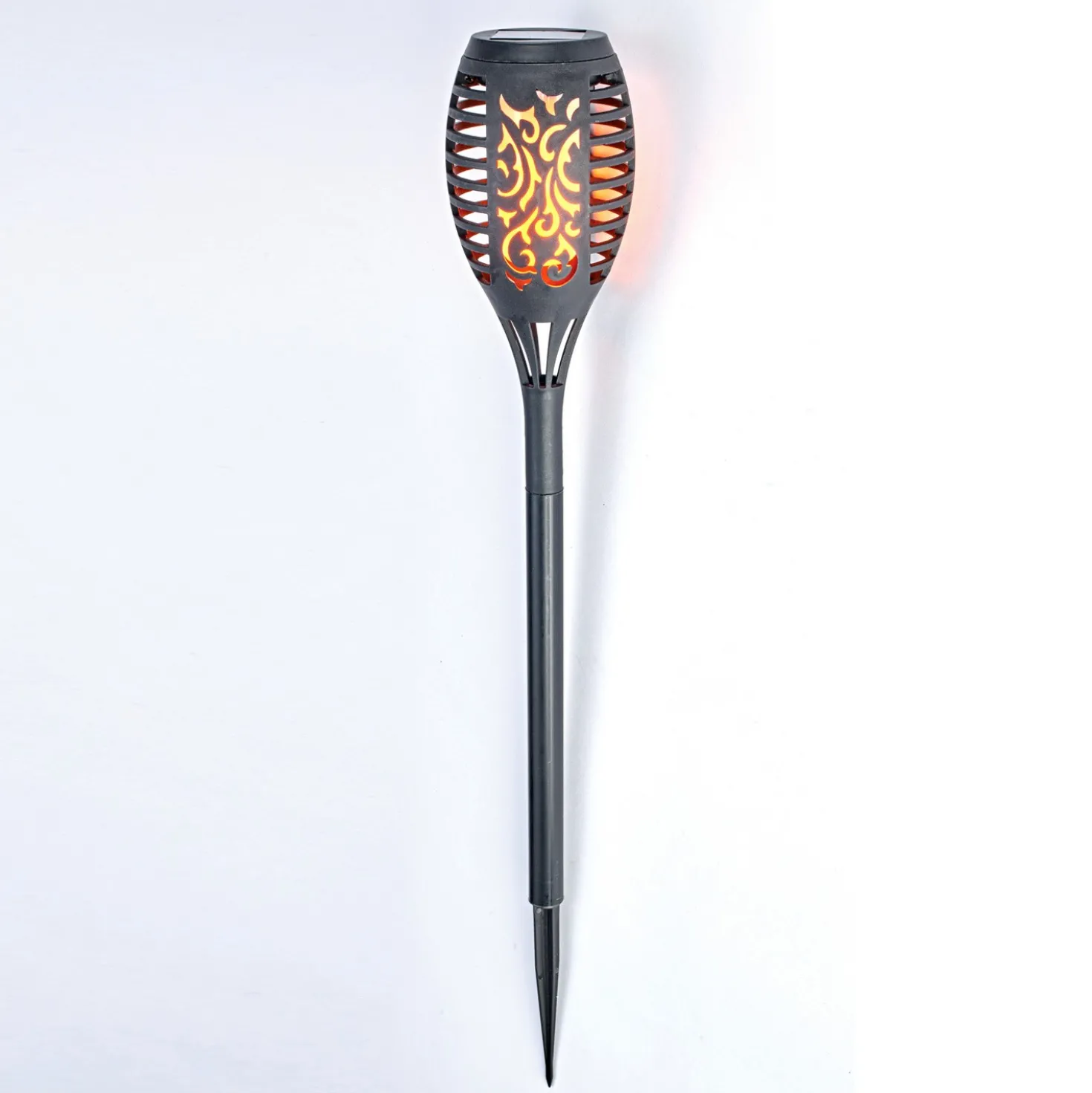 Solarflammen-Pfahlleuchten, 3er Set Gainsborough