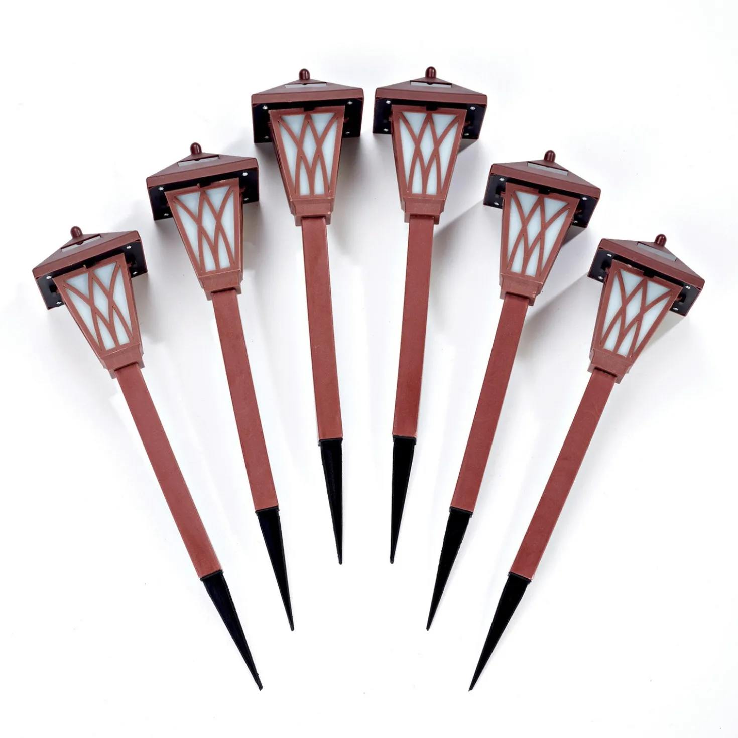 Solar-Standleuchte mit Farbwechsel 6er-Set Gainsborough