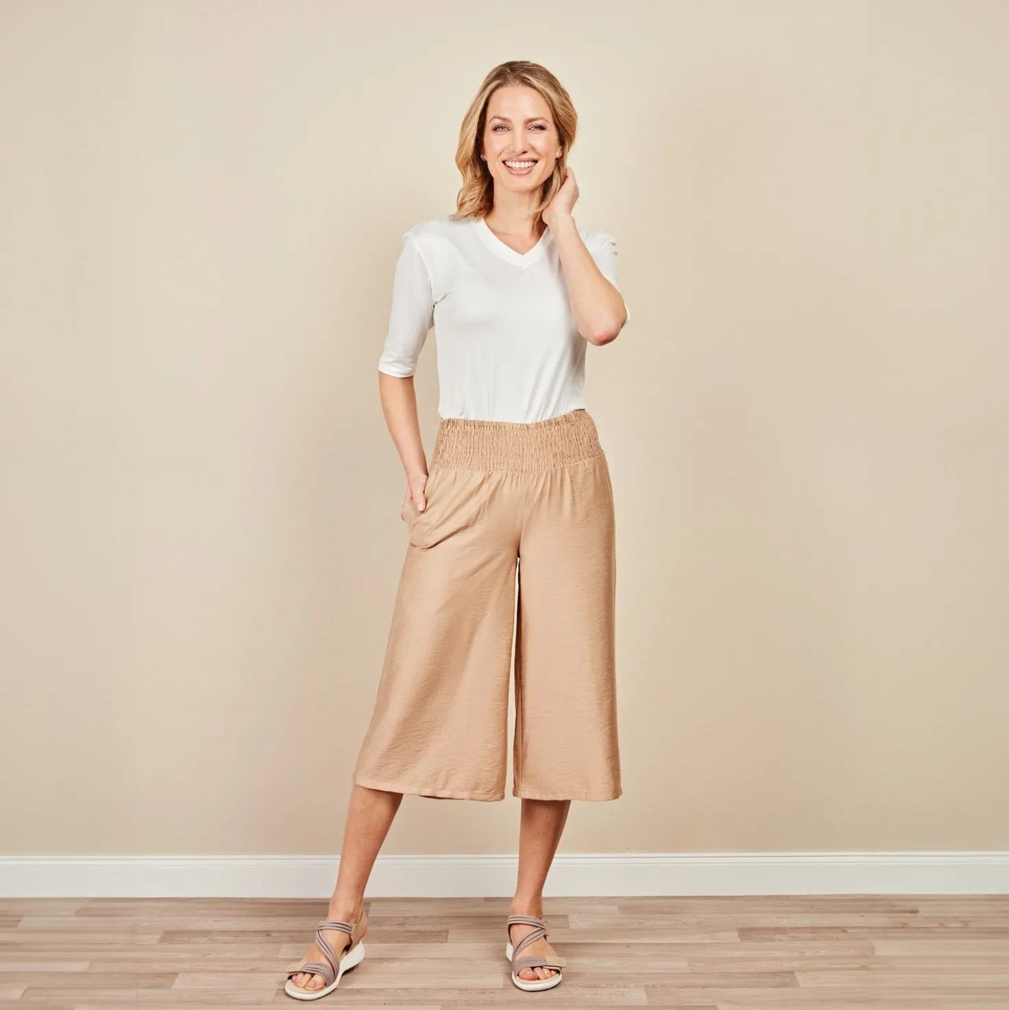Sommer-Culotte „Caro” beige