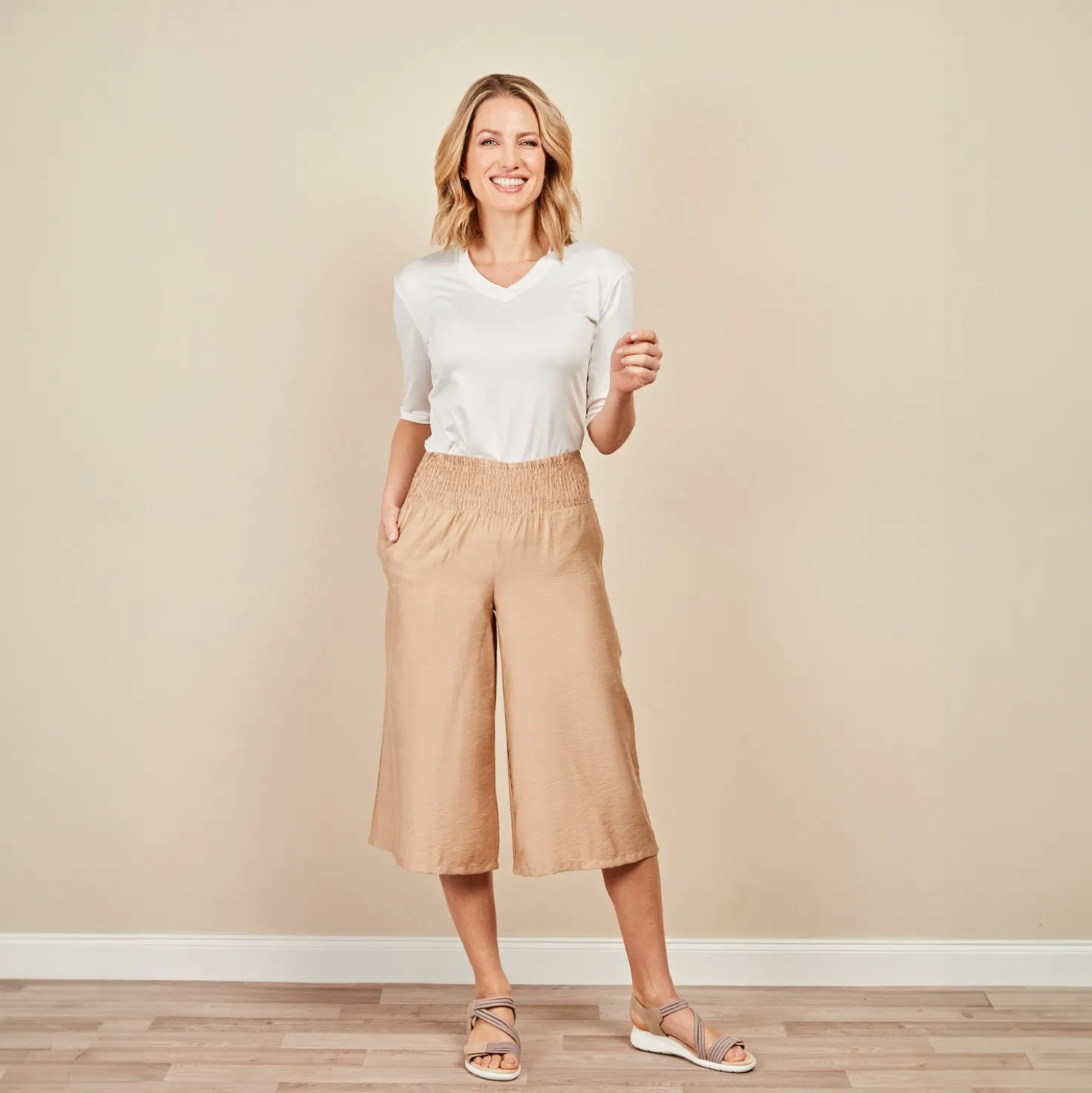 Sommer-Culotte „Caro” beige