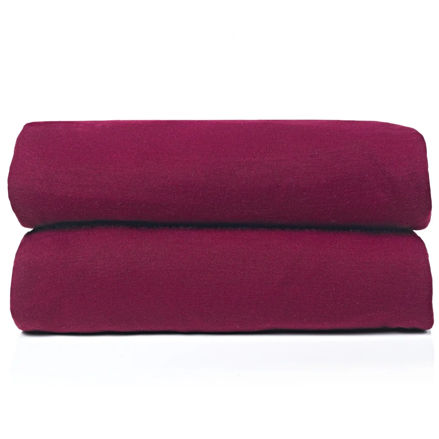 Spannbettlaken purple 100x200cm, 2er-Set