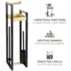 Stand WC-Garnitur 4-in-1 „Braidi“ Bambus WENKO