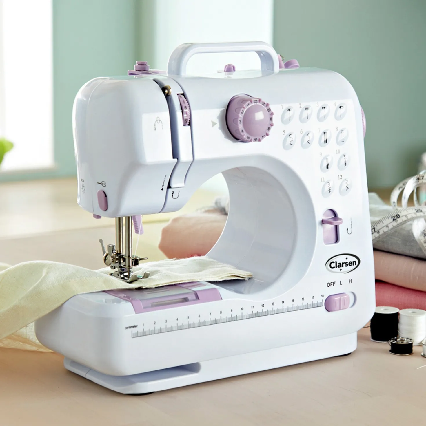12-Stich-Nähmaschine Clarsen