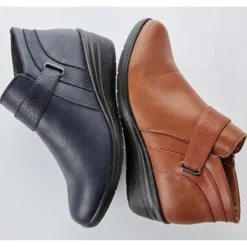Stiefelette "Brit" cognac