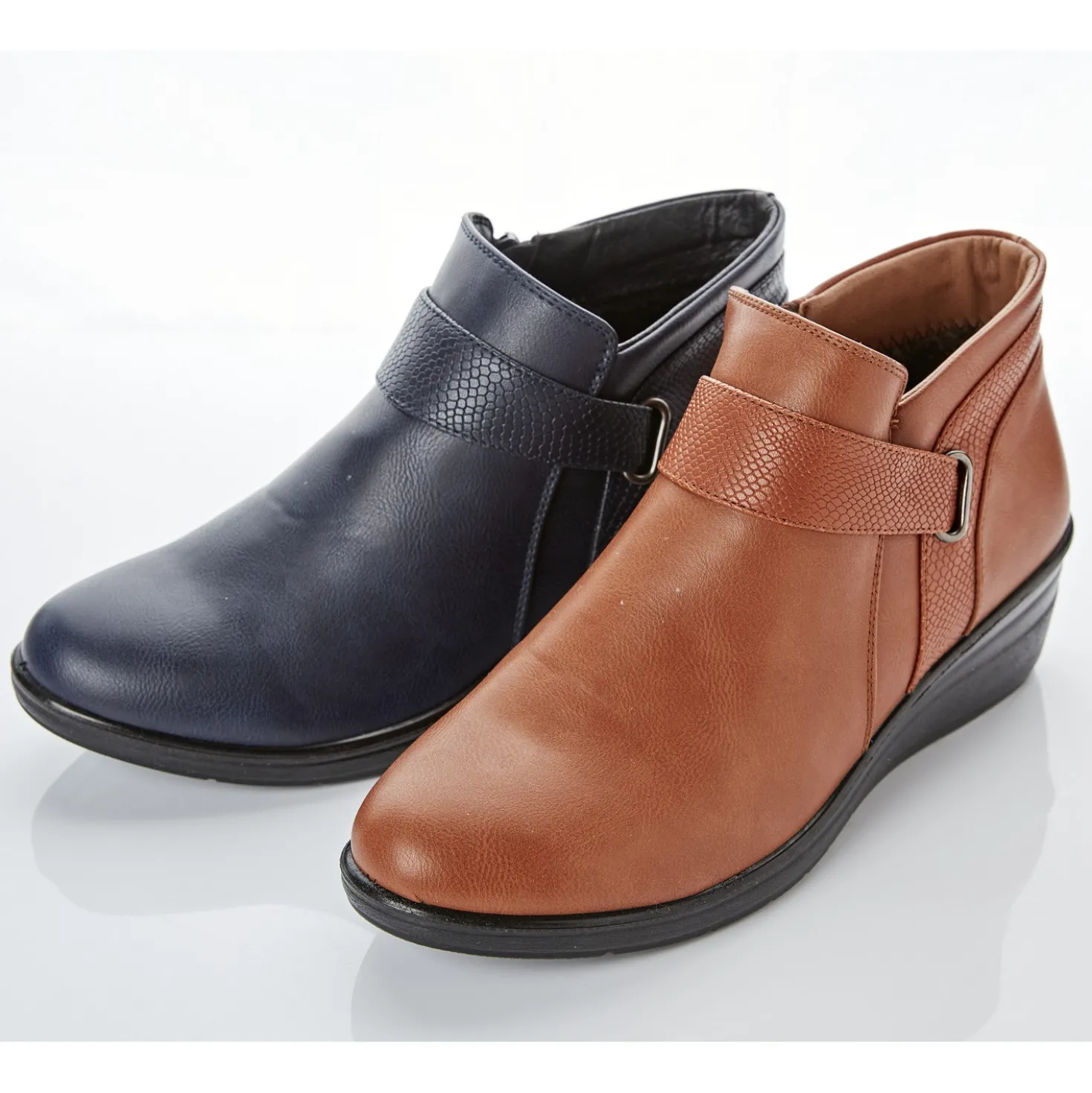 Stiefelette "Brit" dunkelblau
