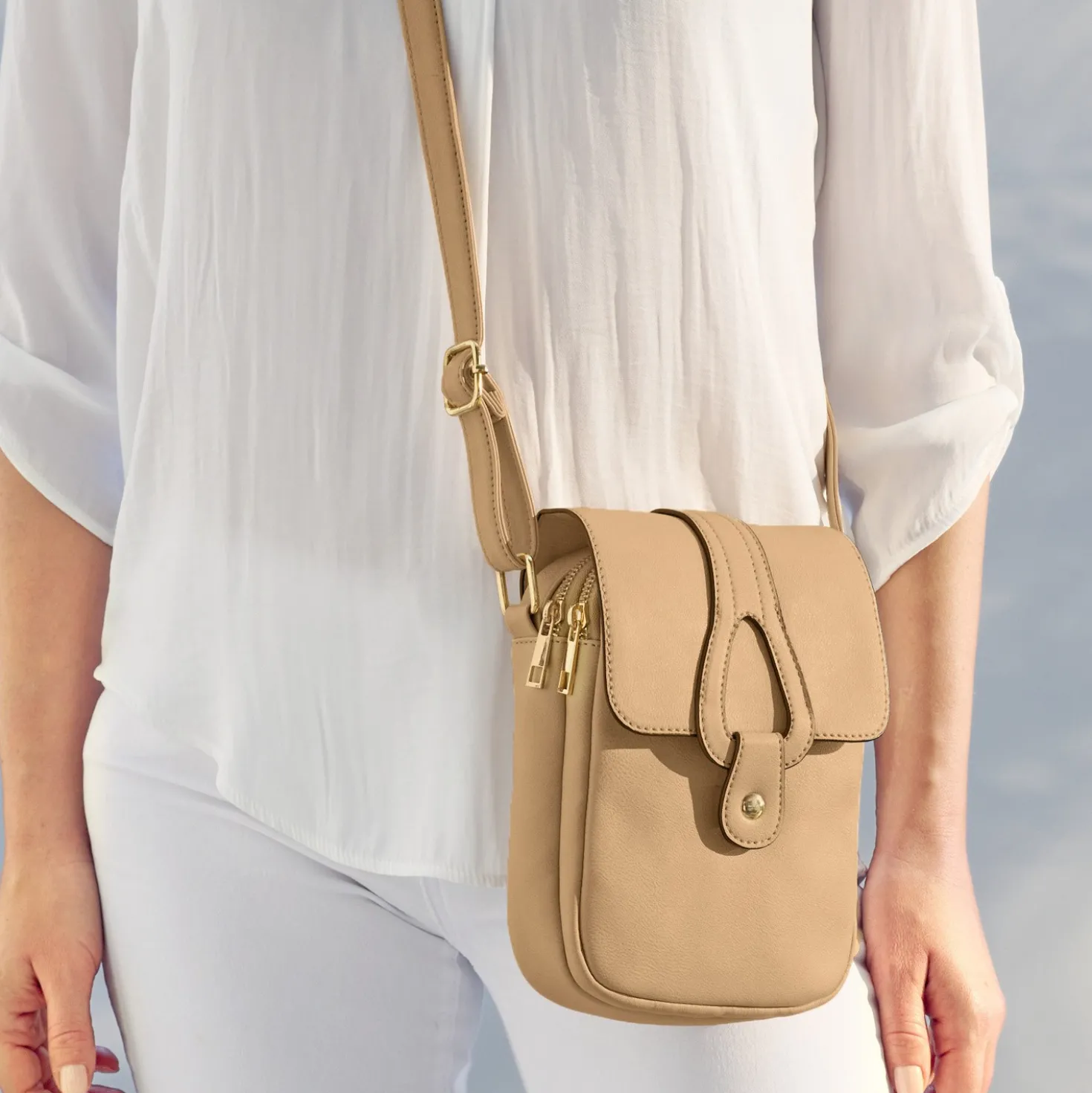 Tasche "Tina" beige