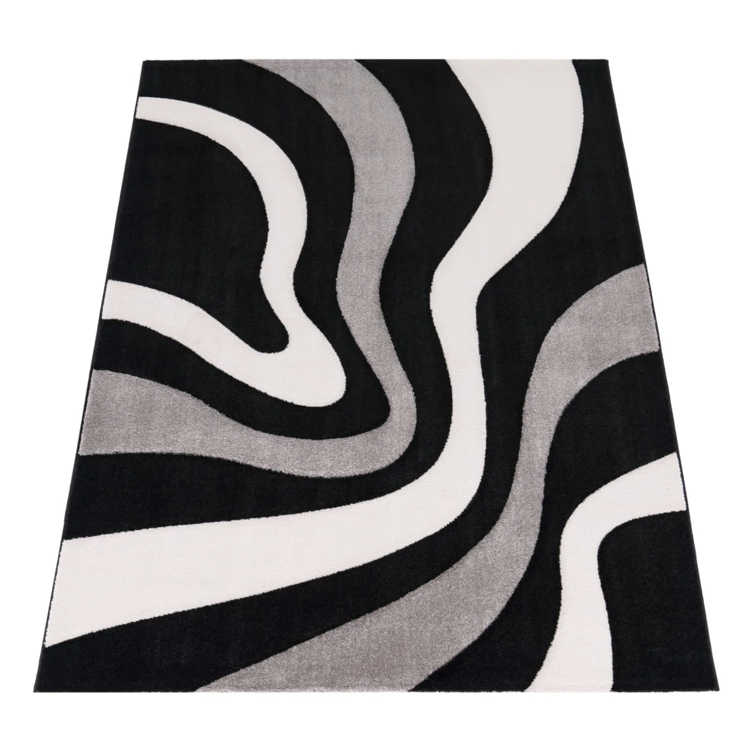 Teppich DIAMOND 760 Schwarz Rechteckig Paco Home