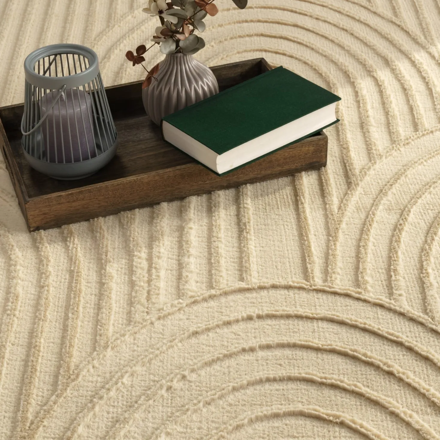Teppich LELYSTAD 524 Beige Rechteckig Paco Home