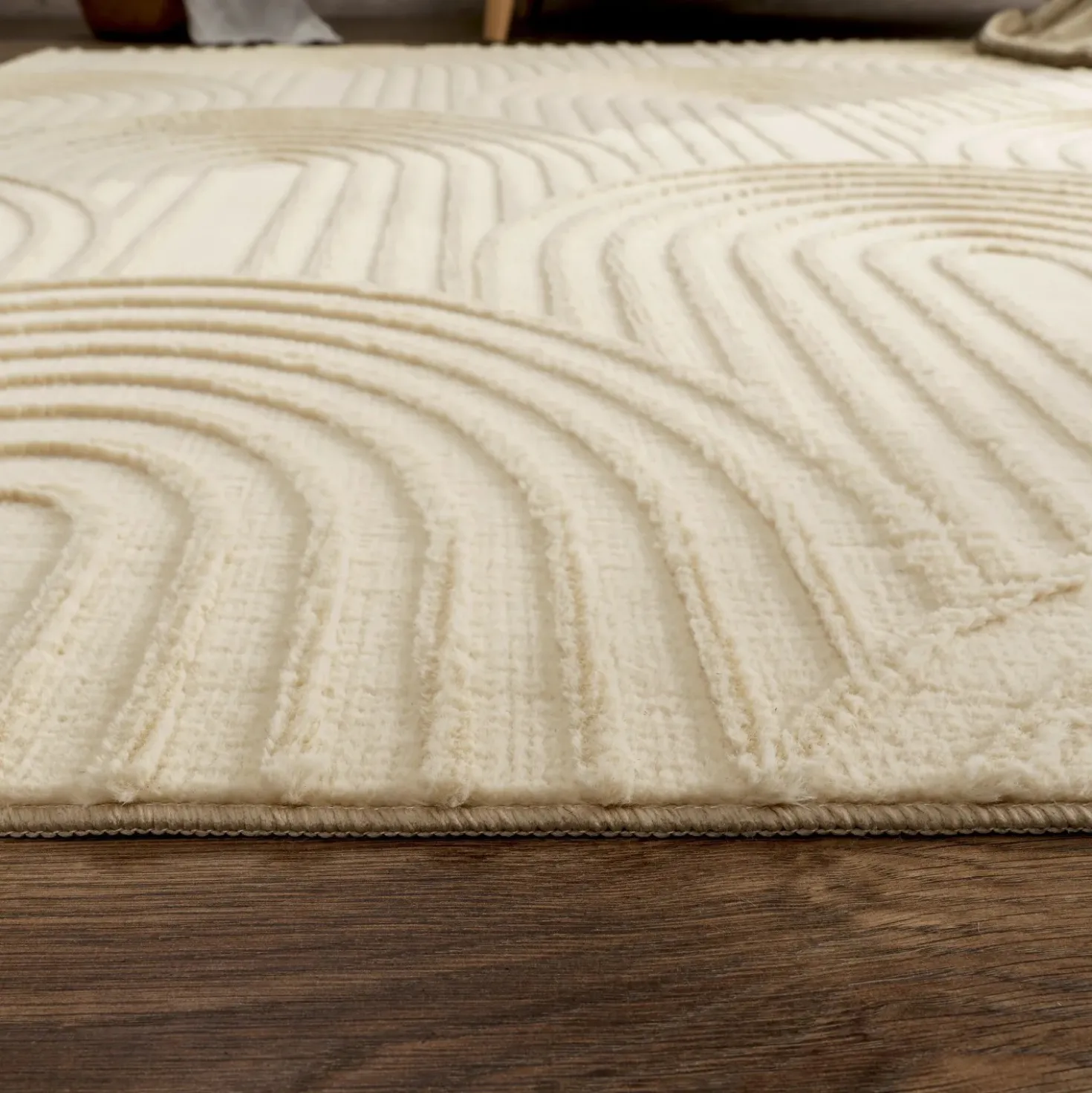 Teppich LELYSTAD 524 Beige Rechteckig Paco Home