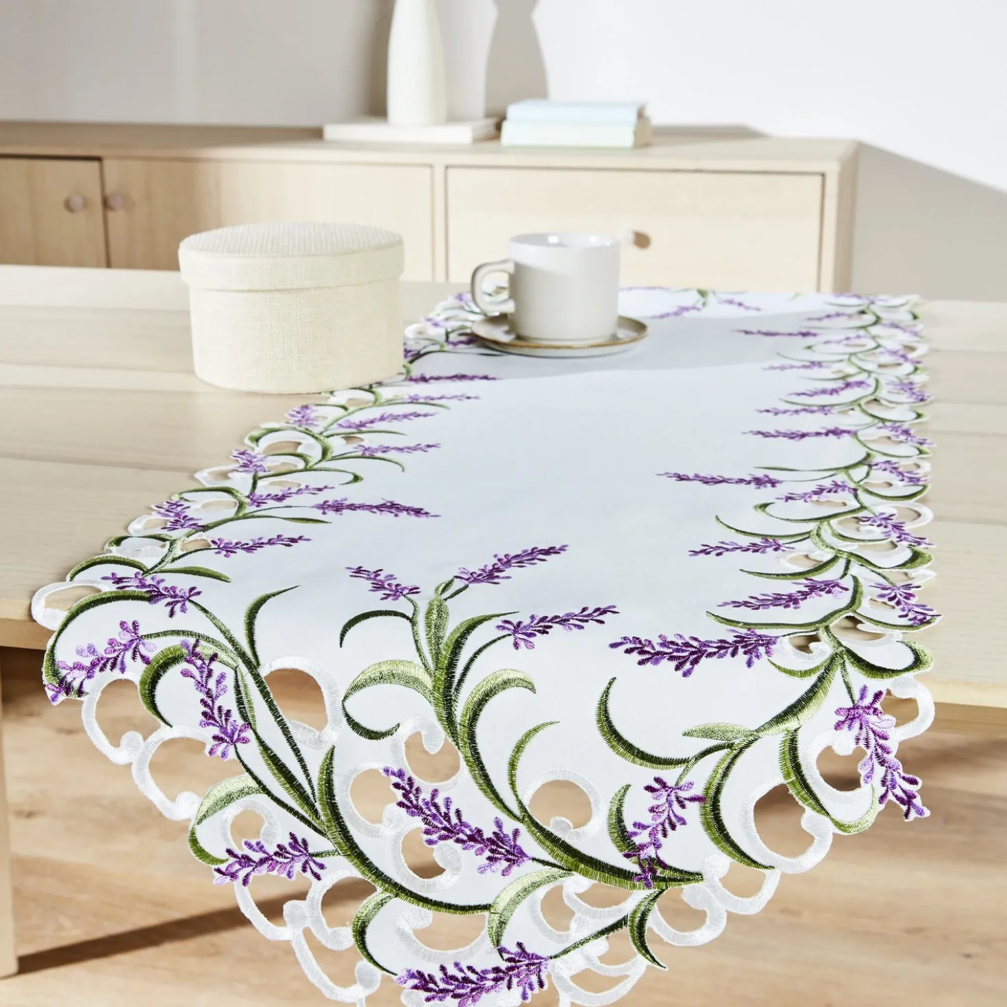 Tischläufer "Lavendel" 40x120 cm Eldo