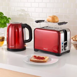 Toaster rot-metallic Basilico