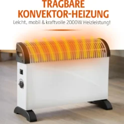 Tragbare Konvektor-Heizung Bergström