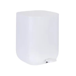 Treteimer „Davos“, 6,5 L, weiß, Easy-Close WENKO