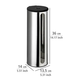 Turbo-Loc® Ersatzrollenhalter „Detroit“ Edelstahl WENKO