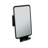 Vacuum-Loc® Antibeschlagspiegel „Quadro“ Schwarz WENKO