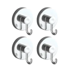 Vacuum-Loc® Haken, 4er Set, verchromt WENKO