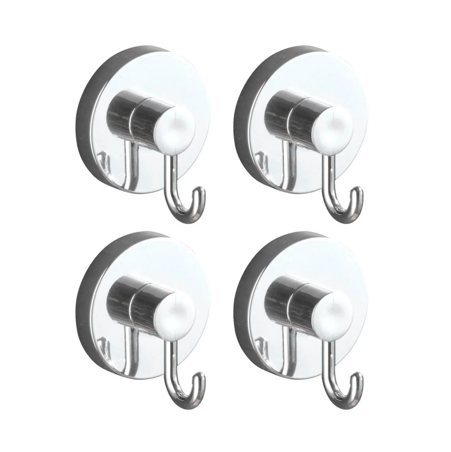 Vacuum-Loc® Haken, 4er Set, verchromt WENKO