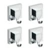 Vacuum-Loc® Haken-Set, 4 Stück, eckig WENKO