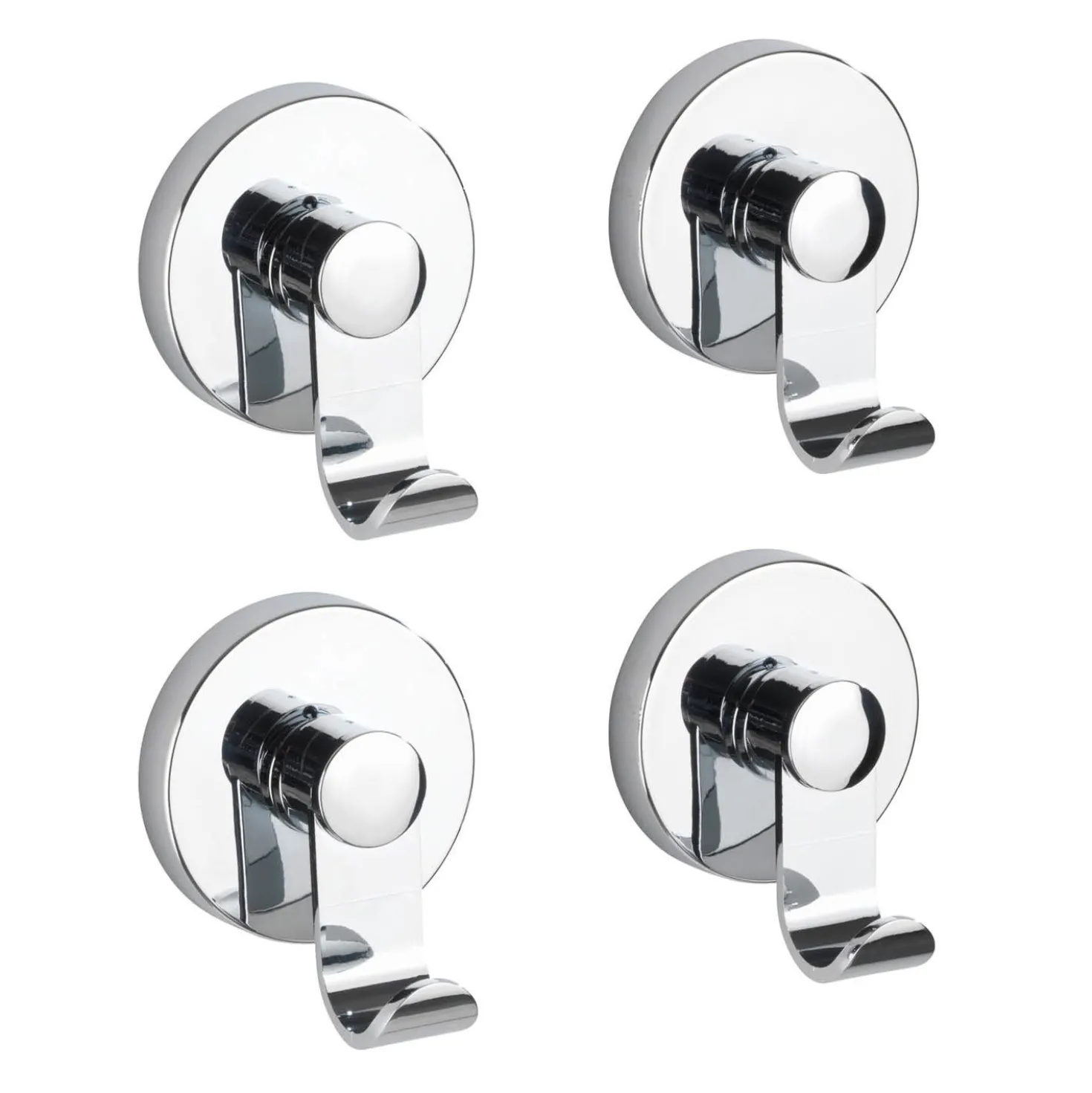 Vacuum-Loc® Haken-Set, 4 Stück, rund WENKO