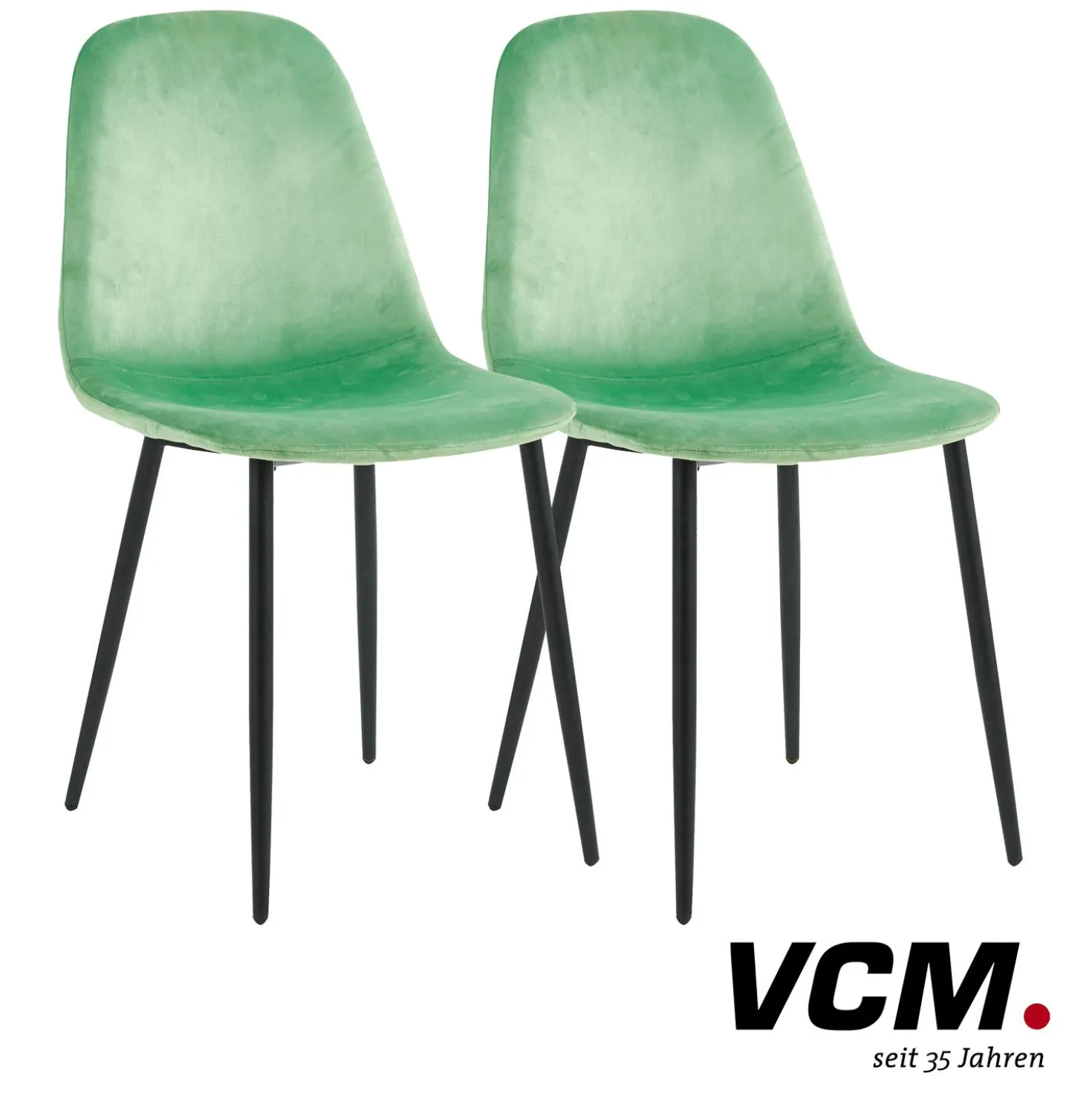 VCM Esszimmerstühle "Fiolo" Mint 2er Set