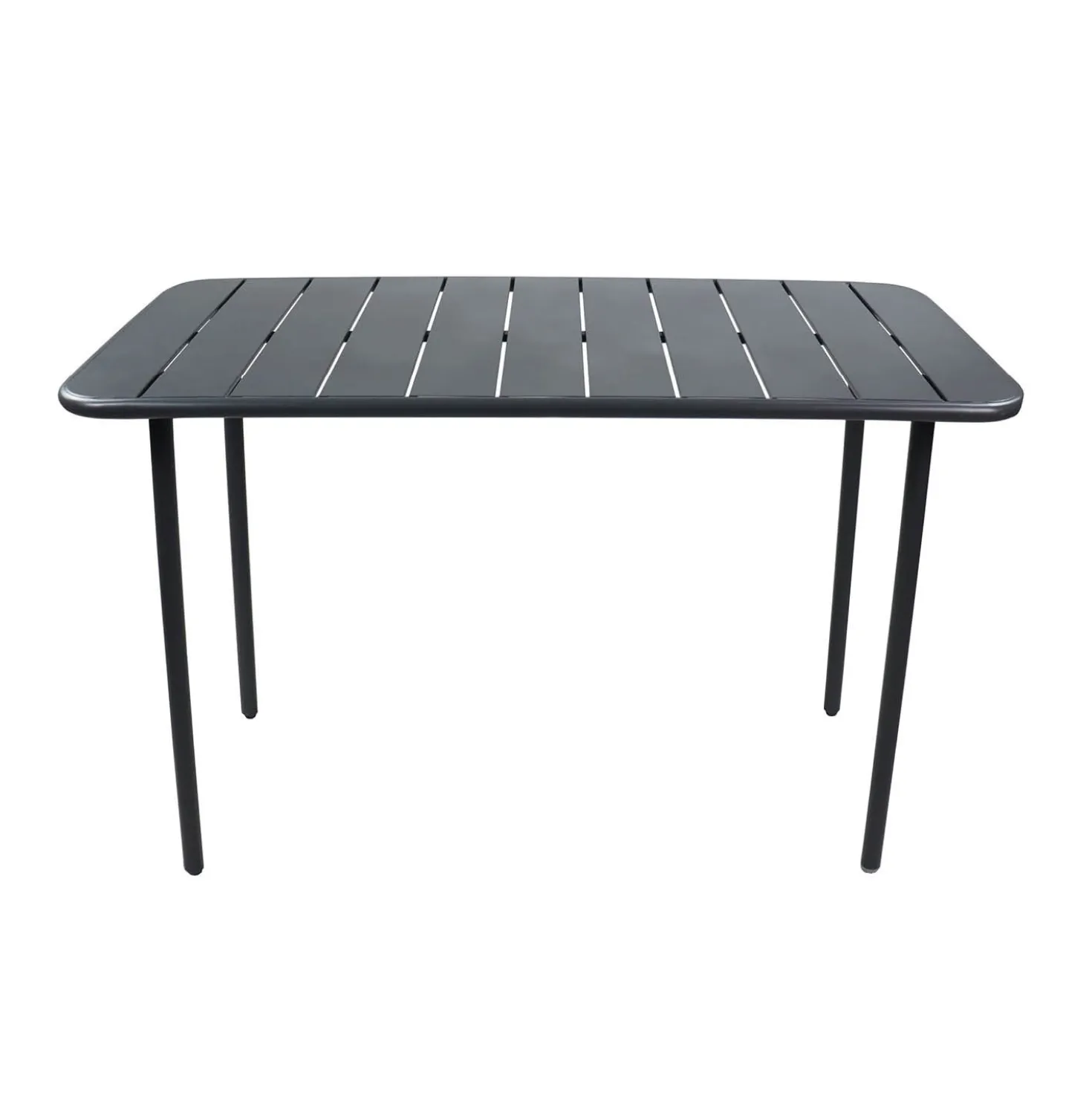 VCM Gartentisch "Sumila" 110 x 55 Schwarz