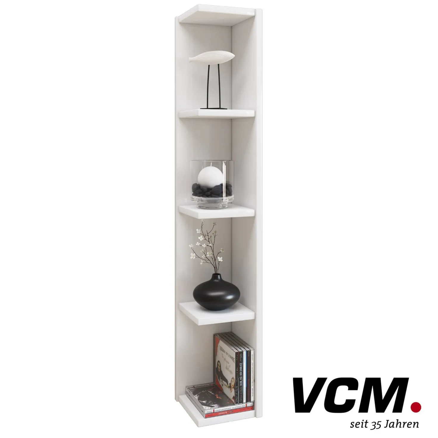 VCM Regal "Honsa-Stand" Weiß