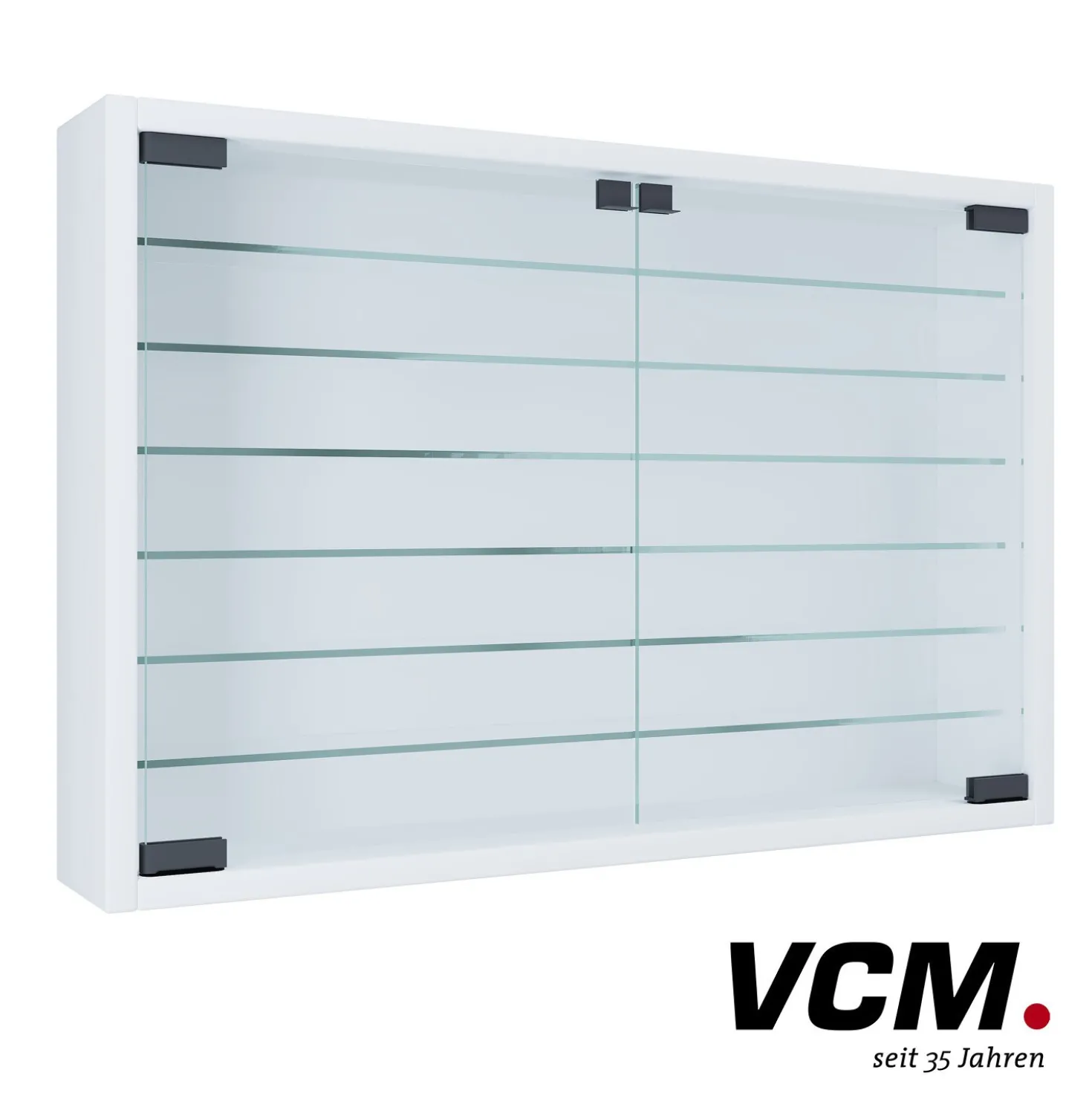 VCM Vitrine "Mandosa XL" Weiß