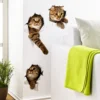 Wand-Sticker "Katzen", 3er-Set
